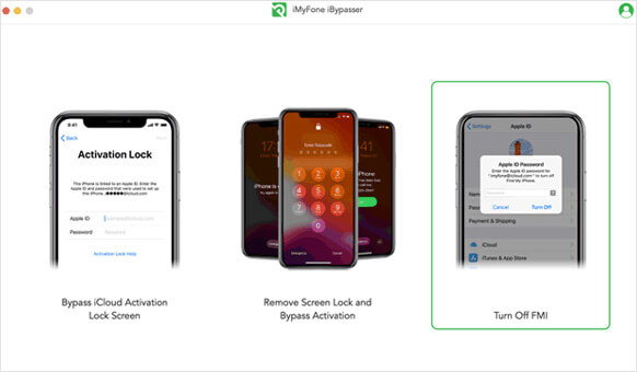 iMyFone iBypasserでiPhoneのアクティベーションロックを解除