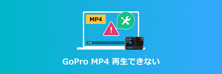 GoPro MP4 再生できない
